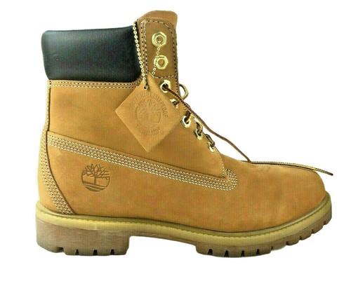 Timberland Mens 8M Classic Waterproof Premium Leather Lace-Up Boots Style  #10061 | eBay