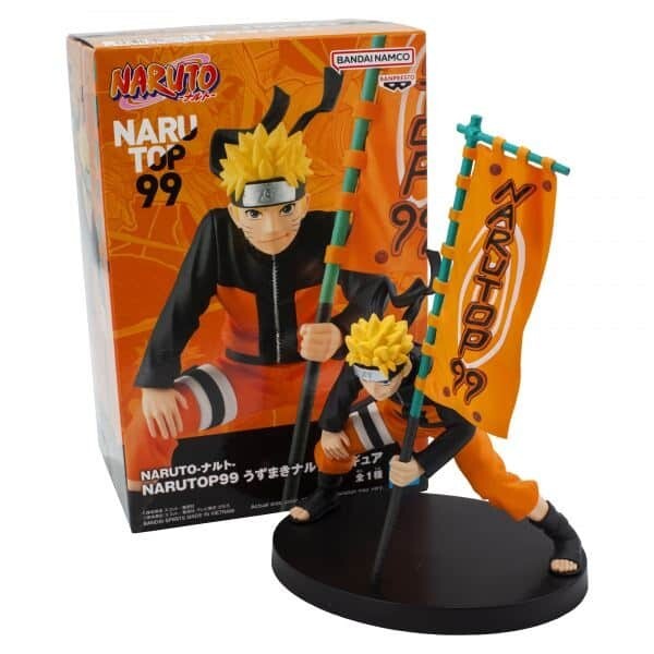 Naruto Uzumaki Banpresto Narutop 99 Model Statue Action