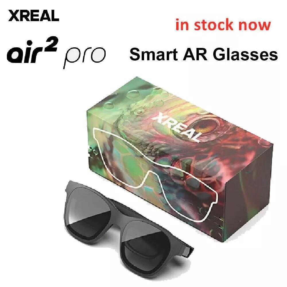 Xreal Air 2 Pro Smart AR Glasses Lightweight 330 inch Giant Screen 3D VR  Gaming