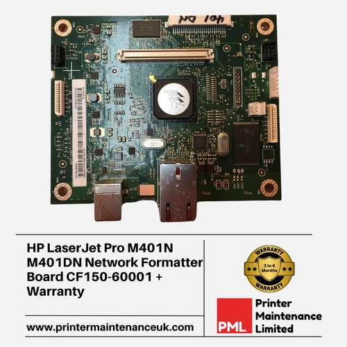 HP LaserJet Pro M401N M401DN Network Formatter Board CF150-60001 + Garantie
