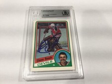 Glenn Resch Signed Autographed Card Slabbed Encapsulated Beckett BAS COA b