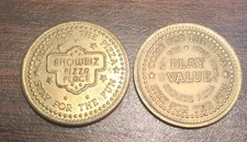 (Extremely Rare) Showbiz Pizza Place Token  (Qty 2)