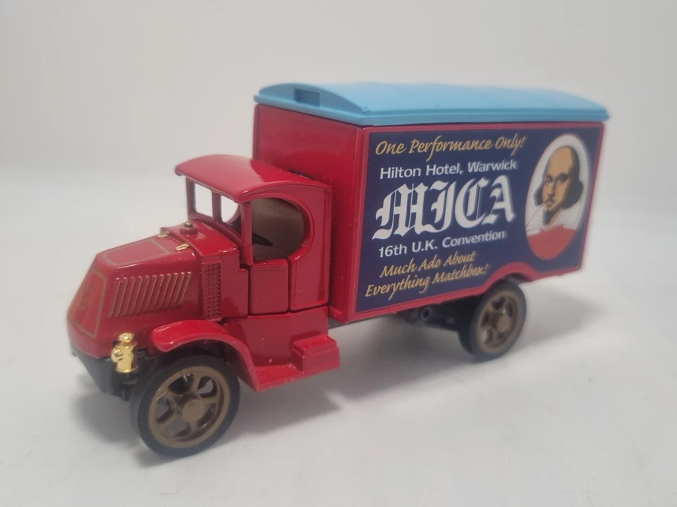 Código 2 Matchbox Modelos de Antaño 1920 AC Mack Truck Y-30 Reino Unido MICA 16 Foto 2 de 4