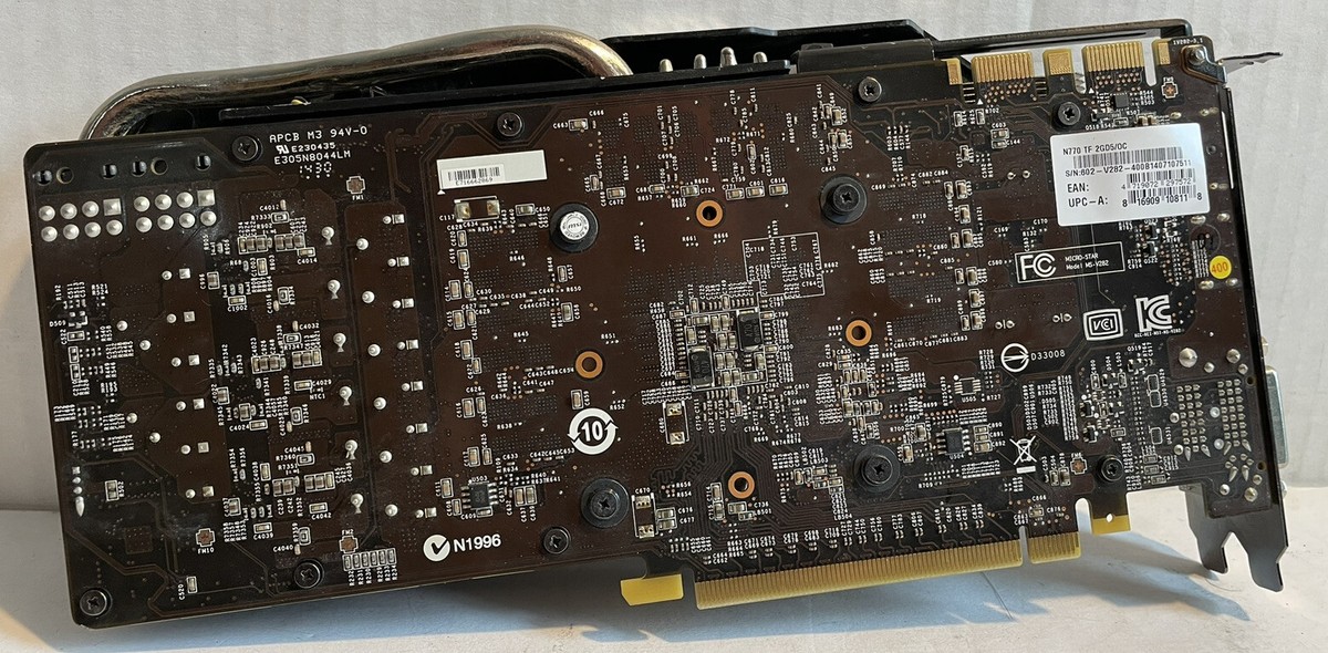 Carte graphique MSI N770 TF 2GD5/OC