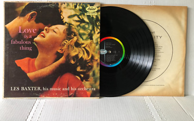 Les Baxter & Orchestra LOVE IS A FABULOUS THING 1959 Capitol Mono VG/VG+
