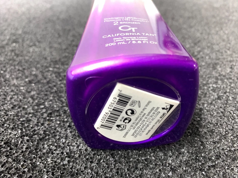 RARE! California Tan Cypher Platinum 40x Bronzers Step 2 tanning lotion NEW - Image 3 of 4