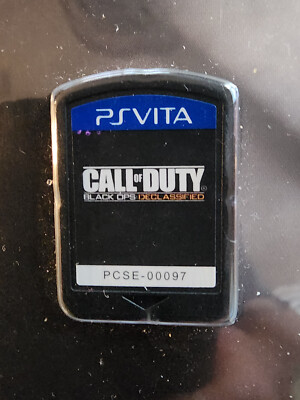 NEW PS VITA CALL OF DUTY BLACK OPS DECLASSIFIED NEW | eBay