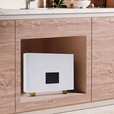 Electric Tankless On Demand House Shower Sink Instant Hot Water Heater 110V 3KW