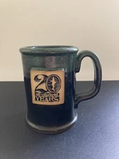 Vintage Dogfish Head 20th Anniversary Sunset Hill Stoneware Mug 2015