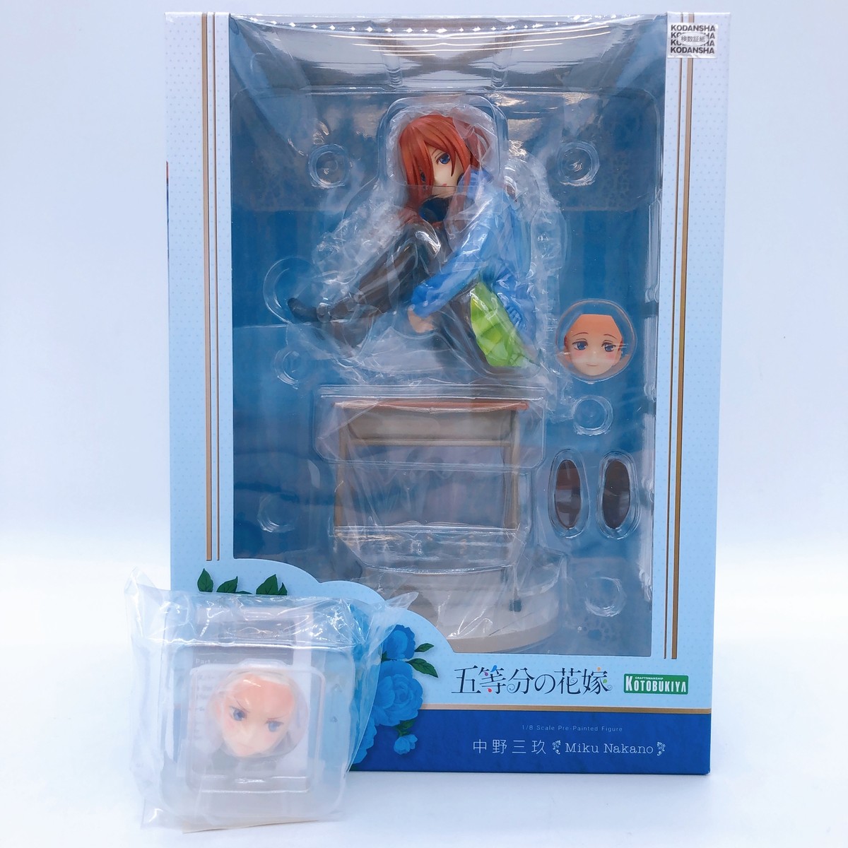 The Quintessential Quintuplets Miku Nakano 1/8 Figure + Bonus Face 