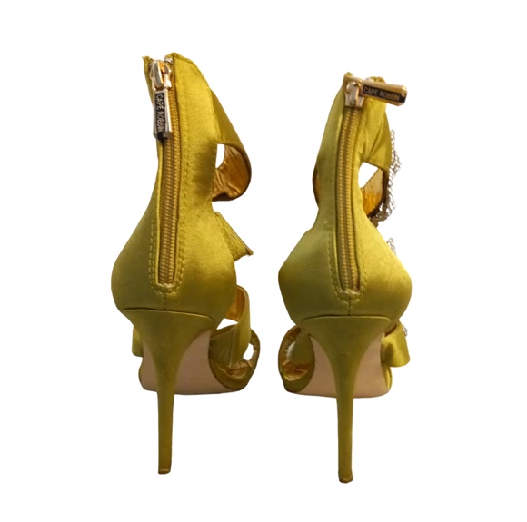 Cape Robbin Sexy Strappy Buckle Olive Stiletto Heels - Image 4 of 4