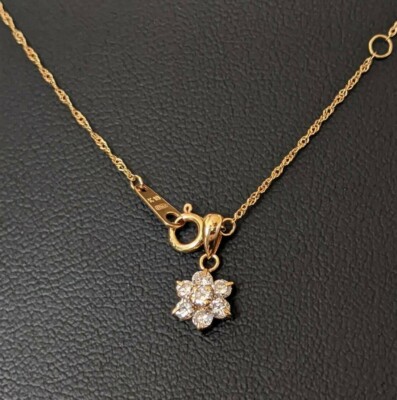 K18YG ネックレス k18 YG ネックレス