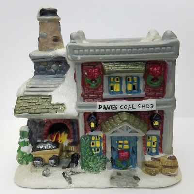 Cobblestone Corners 2004 Dave's Coal Shop Windham Heights 65909D 4.50''H Chimney
