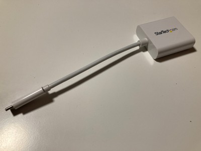 StarTech.com USB-C DisplayPort DVI-D Adapter CDP2DVIW weiss