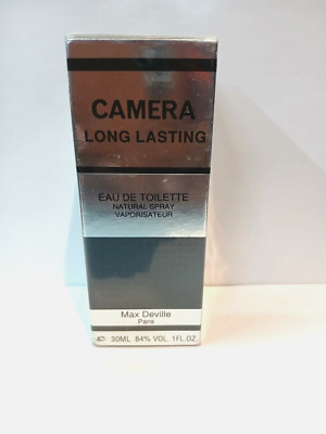 CAMERA LONG LASTING by PARFUMS MAX DEVILLE for Men 30ml EDT Spray VINTAGE