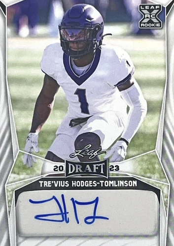2023 Leaf Draft Tre'vius Hodges-Tomlinson #BA-THT