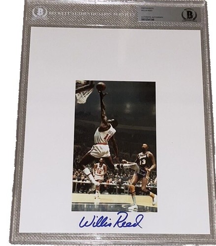 willis reed auto nba カード 1972-73 TOPPS NBA BASKETBALL #129 Willis Reed HOF EX+ N Y