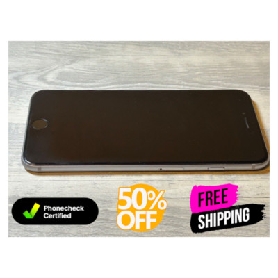 Apple iPhone 6 Plus Silver / Gray (64/16GB) GSM Unlocked Verizon Att Excellent