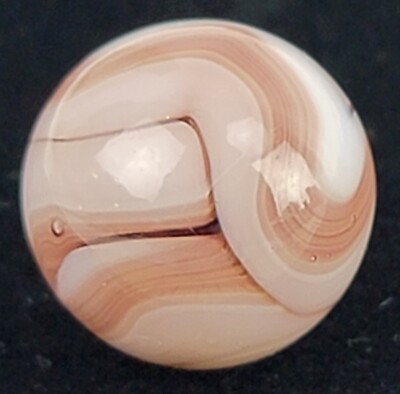 Alley Agate Lavender Swirl Vintage Marble MINT!! 1/2 Inch!!