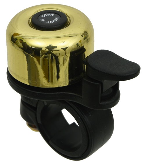 Osaka Rin Rin Mini Brass Bell - прочный японский велосипедный звонок для велобарьеров