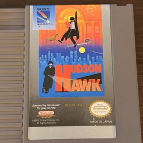 Hudson Hawk (Nintendo Entertainment System, 1992) CIB complete NES