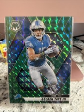 2025 Panini Mosaic - Golden Tate #214 Green Mosaic Prizm
