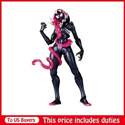 Revoltech Amazing Yamaguchi Spider Gwen Gwenom Figure Kaiyodo | eBay