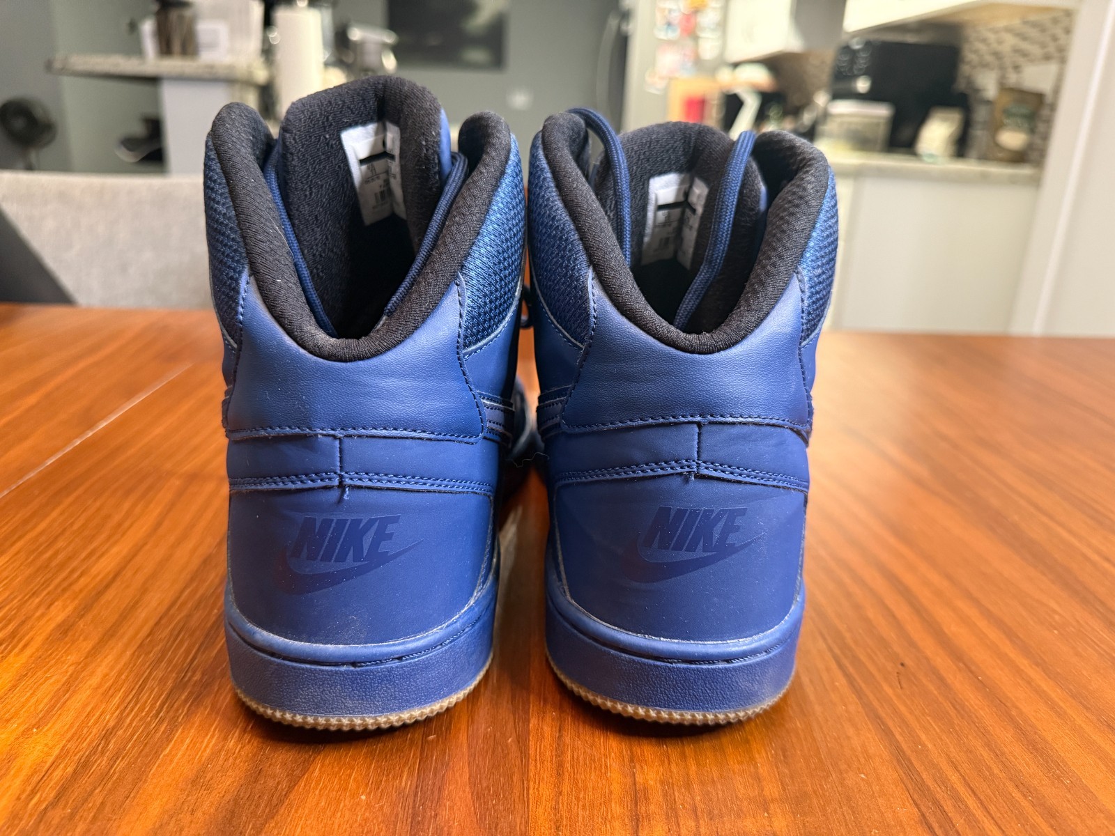 Nike Son of Force Mid Winter Blue Sneakers Men's Size 11 807242-400