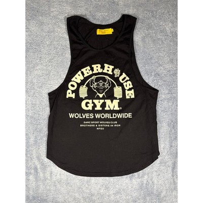 Darc Sport Powerhouse Gym Wolves Worldwide Muscle Tank Black Large 174 of 500