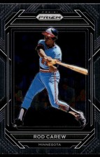 Rod Carew 2023 Panini Prizm #261 Minnesota Twins FREE SHIPPING AutographDen