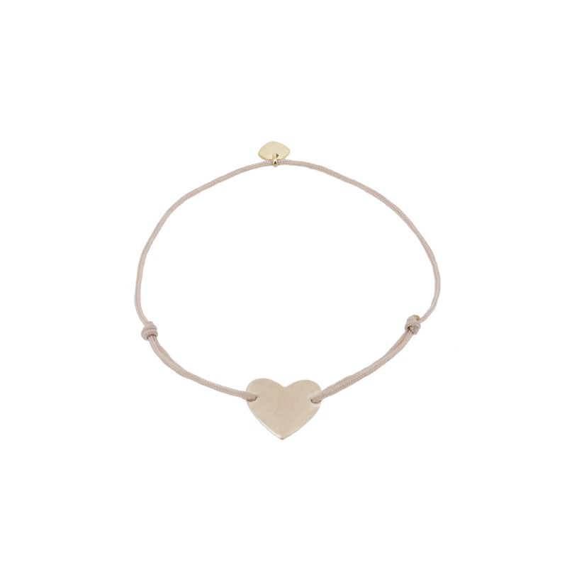 Thomas Sabo Heart Bracelet Rose Gold Knotted Little Secret LS005-597-19-L20V