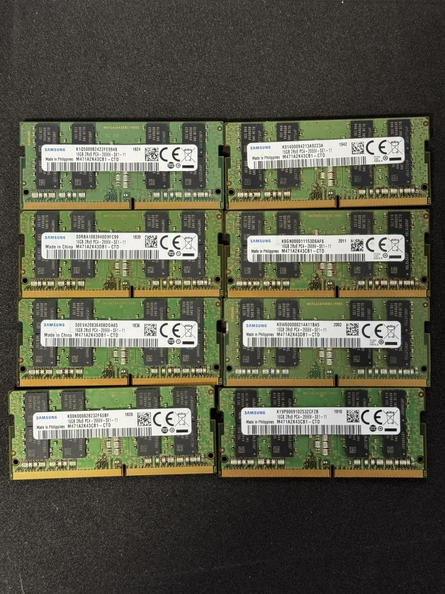 Samsung SO-DIMM Computer PC4-21300 (DDR4-2666) Bus Speed Memory