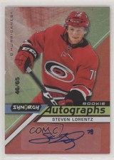 2020-21 Upper Deck Synergy Rookie Red 46/65 Steven Lorentz #AR-SL Auto 0gn4