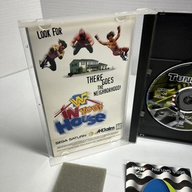 Tunnel B1 (Sega Saturn, 1997)  COMPLETE WITH RARE ACCLAIM INSERT