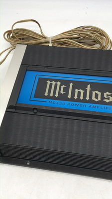 MCINTOSH MC420 4 Channel Power Amplifier JAPAN vintage car audio