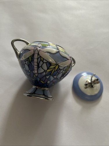 Ardleigh Elliott Spieluhr mit Strass glitzernden Libellen #A01493 - Bild 6 von 10