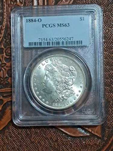 1884 O Morgan Dollar MS 63 PCGS Silver Uncirculated $1 Coin