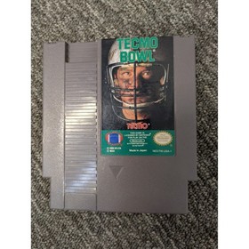 Super Bowl NES Nintendo Entertainment Cartridge Tecmo Bowl 1985 UNTESTED