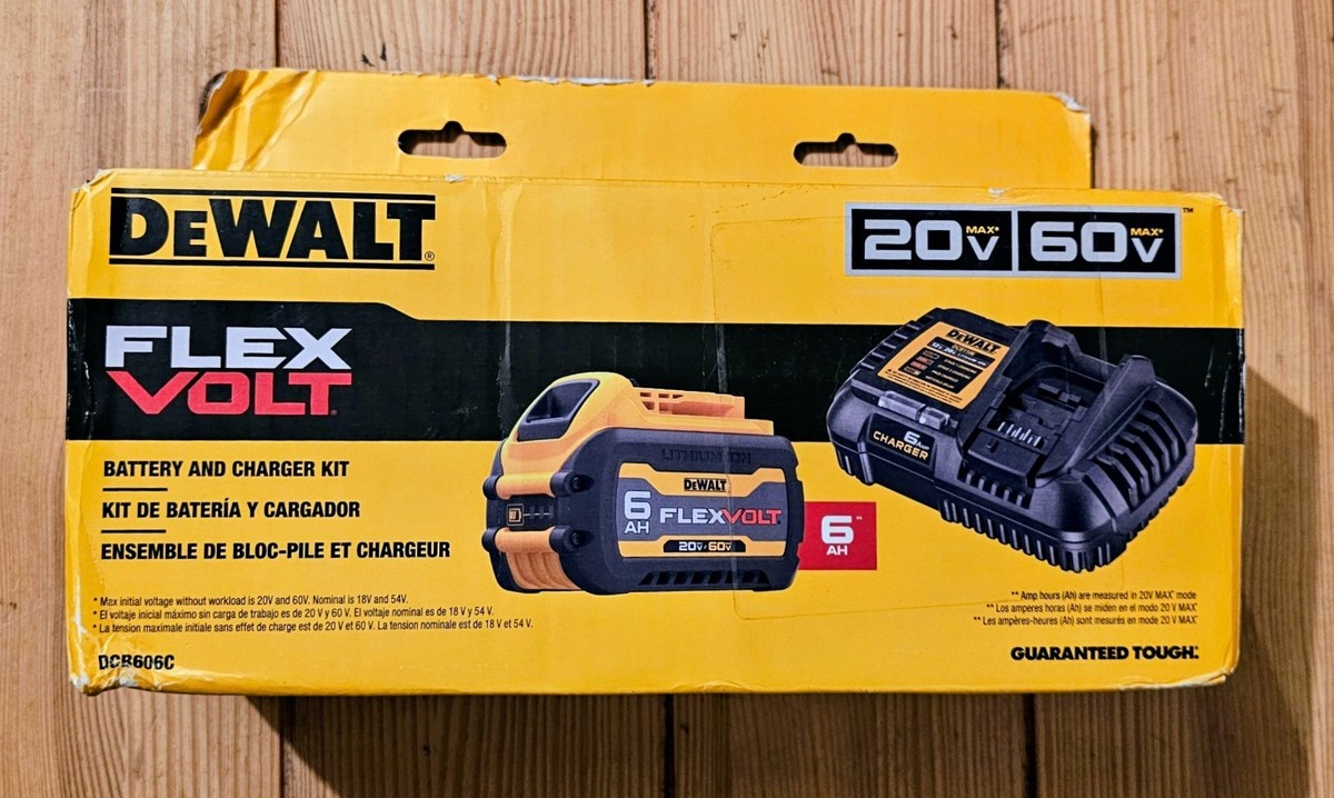 DEWALT DCB606C Flexvolt 60V Max Li-Ion Starter Kit for sale online