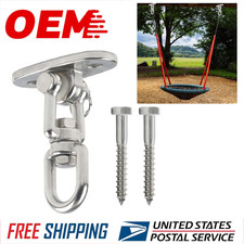 Swing Hangers Stainless Steel Heavy Duty Hangers 360 Swivel Swing Set For Yoga