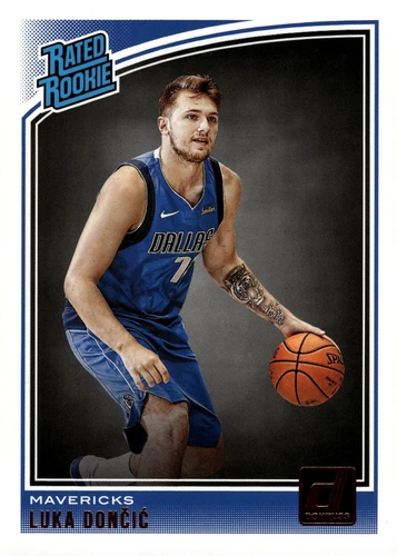 2018-19 Donruss #177 Luka Doncic Rated Rookie RC Lakers