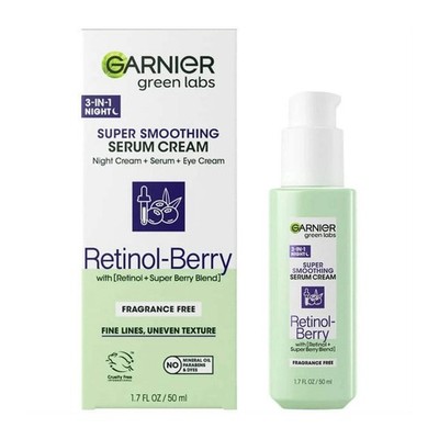 Garnier Green Labs Retinol-Berry 3-in-1 Nachtserum Creme 50ml