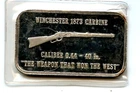 Winchester 1873 Carbine 1oz. 999 Silver Bar - MC738-Bullion Box 1