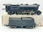 Gilbert American Flyer S Gauge #312 Smoke-in-Tender Pacific Locomotive & Tender