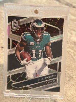2024 Panini Spectra - A.J. Brown #83 Hyper Prizm /75