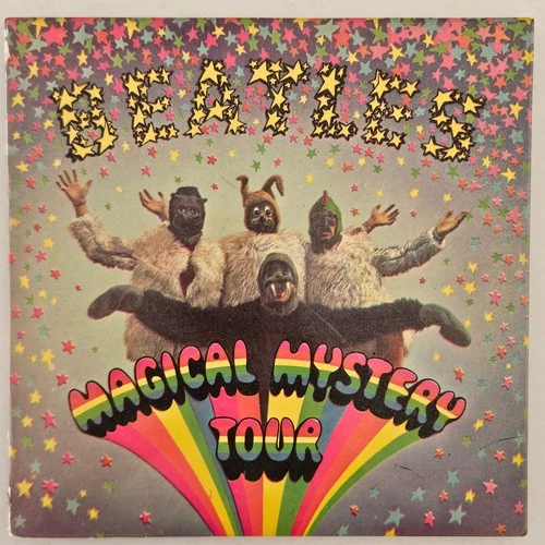 Beatles Magical Mystery Tour Ultra Rare Original Israeli Press 2XEP