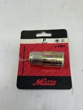 New Old Stock Sealed Milton S1803 P Style 14 Npt Female Coupler Made In Usa