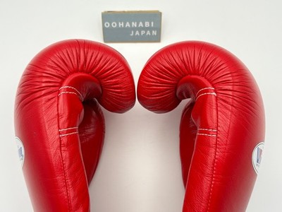 Winning16oz Boxing Gloves MS-600B Red Tape type Japan Authentic
