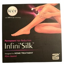 Veet Infini  Silk Light Based IPL Laser Permanent Hair Removal System Home Use