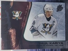 2003 Pacific Paul Kariya Quest For The Cup 🚨🚨🚨 Anaheim Ducks 